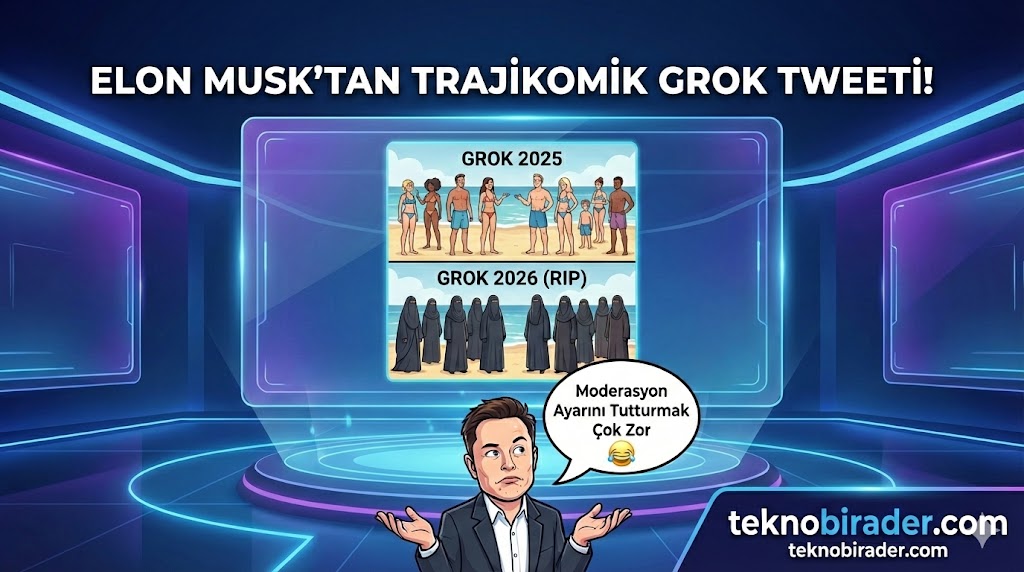 Elon Musk Yine Bildiğimiz Gibi: Grok Hakkındaki Paylaşımı Herkesi Güldürdü