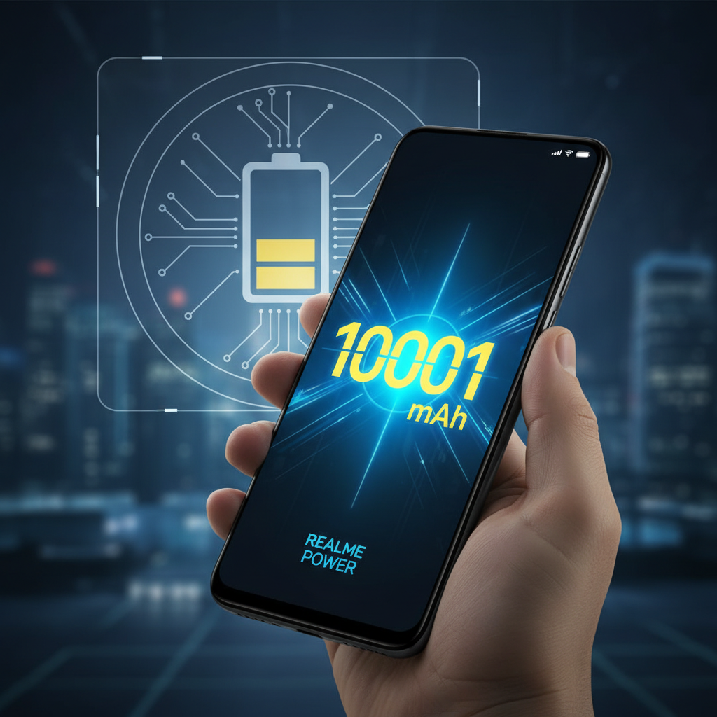10.001 mAh Bataryalı Realme Telefon Geliyor: Detaylar Ortaya Çıktı