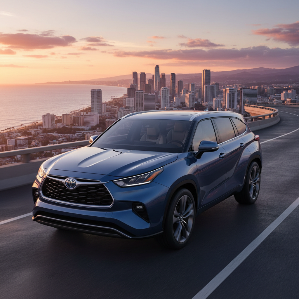2027 Toyota Highlander Tam Elektrikli: 515 Km Menzil ve 3 Sıra Koltuk