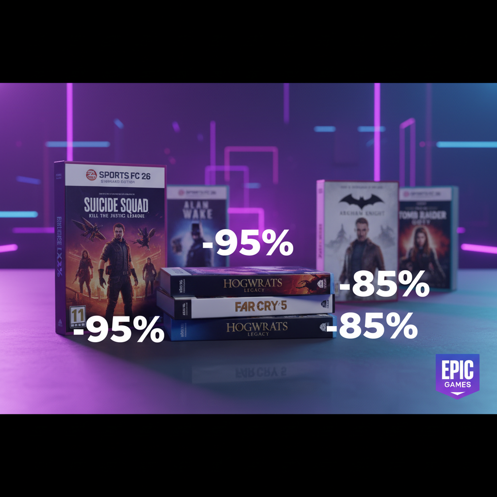 Epic Games’te dev indirimler başladı, %95’e varan fırsatlar