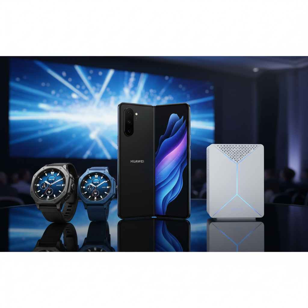 Huawei’den Yeni Ürünler: Watch Ultimate 2, Mate X7 ve Mesh X3 Pro Türkiye’de