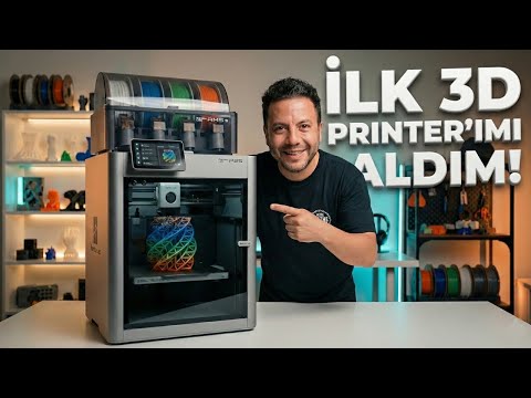 Her eve lazım mı? Eve 3D Printer aldım!
