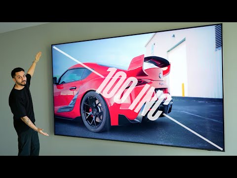 YENİ DEVASA 100 INC MİNİ LED TELEVİZYONUM !!