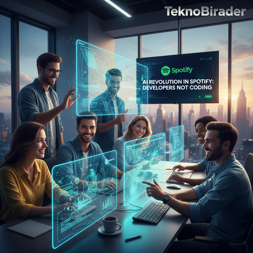 Spotify’da Yapay Zeka Devrimi: Yazılımcılar Kod Yazmıyor!