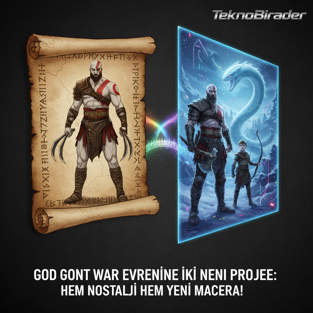 God of War Evrenine İki Yeni Proje: Hem Nostalji Hem Yeni Macera!