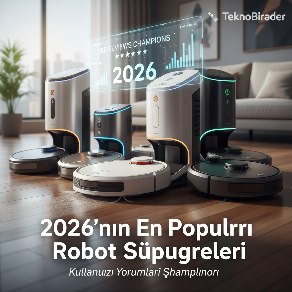 2026’nın En Popüler Robot Süpürgeleri: Kullanıcı Yorumları Şampiyonları