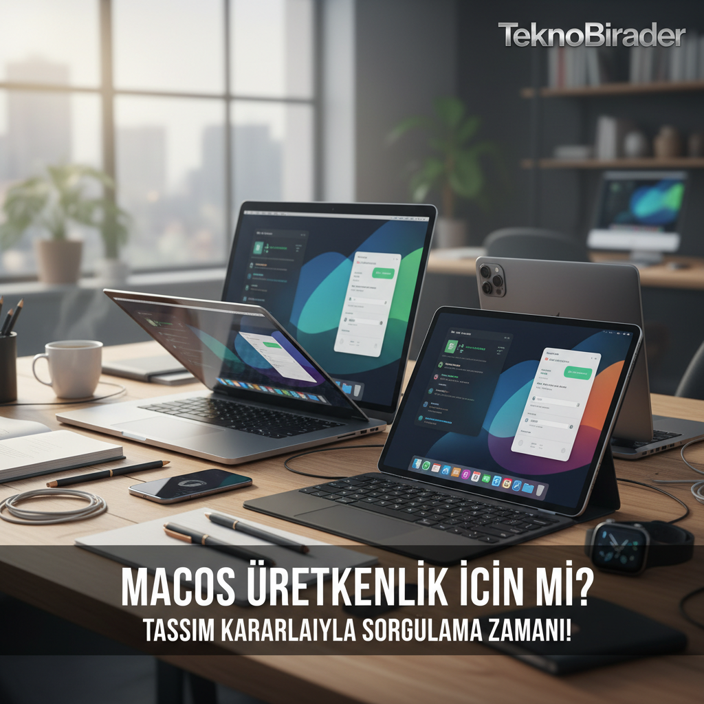 macOS Üretkenlik İçin Mi? Tasarım Kararlarıyle Sorgulama Zamanı!