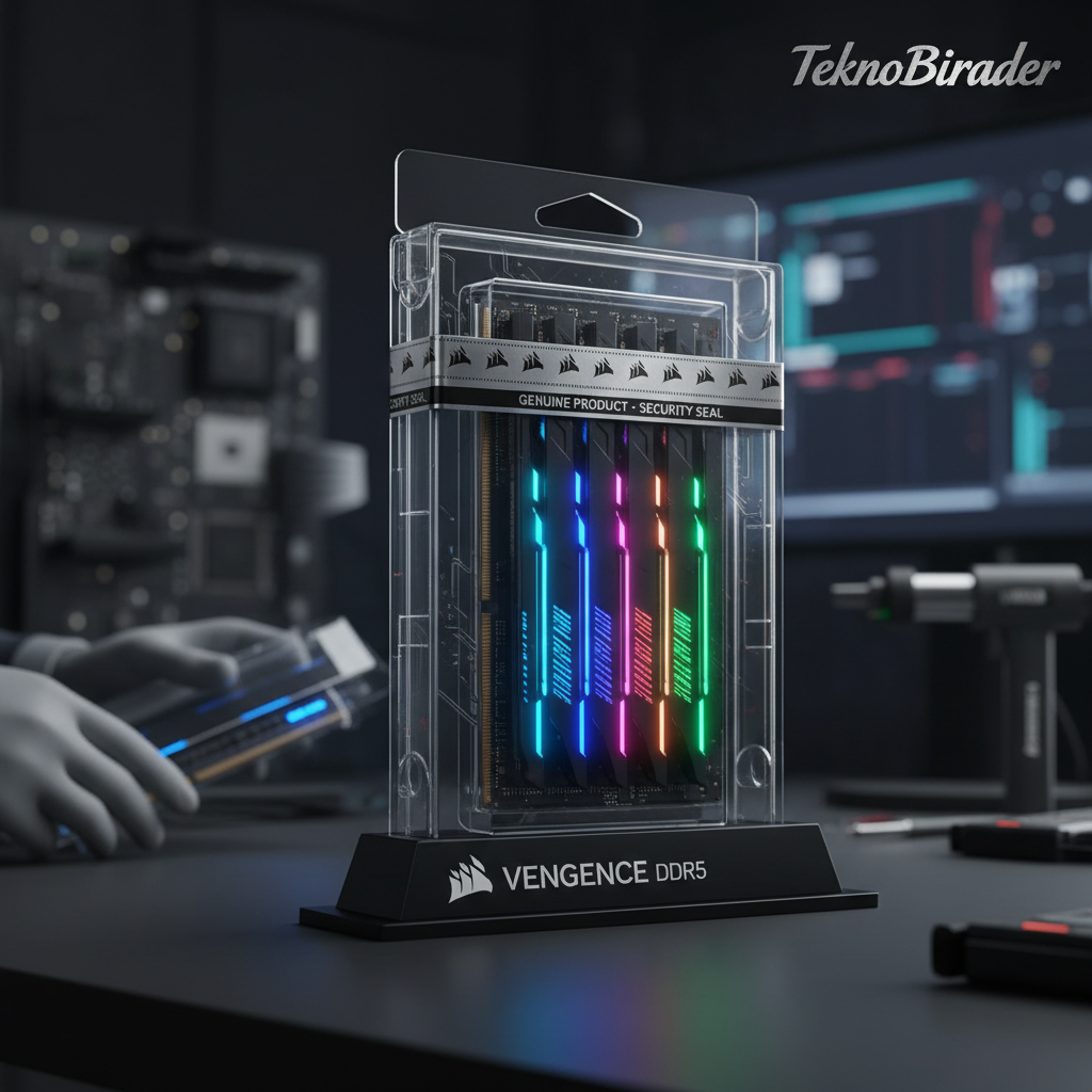 Corsair, RAM Dolandırıcılığına Karşı Yeni Ambalajıyla Güvenliği Artırıyor