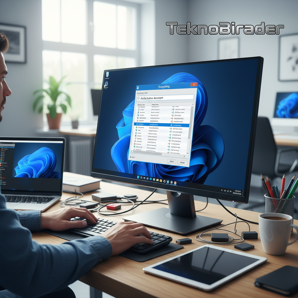 Windows Arama Çubuğuna Alternatif: Everything İle Dosya Bulma Devrimi!