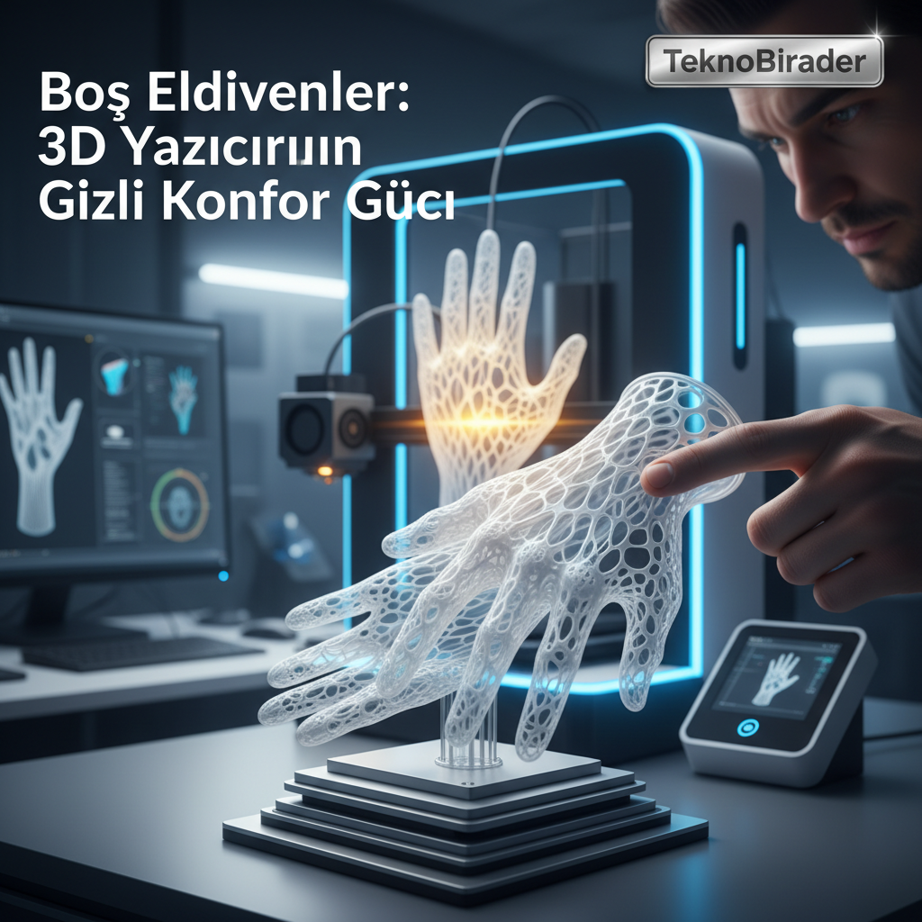 Boş Eldivenler: 3D Yazıcıların Gizli Konfor Gücü
