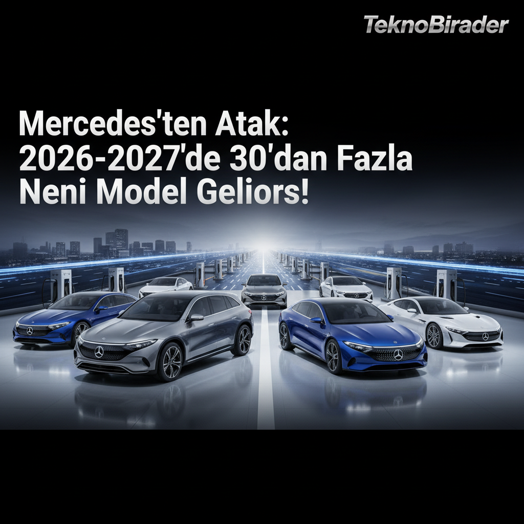 Mercedes’ten Atak: 2026-2027’de 30’dan Fazla Yeni Model Geliyor!