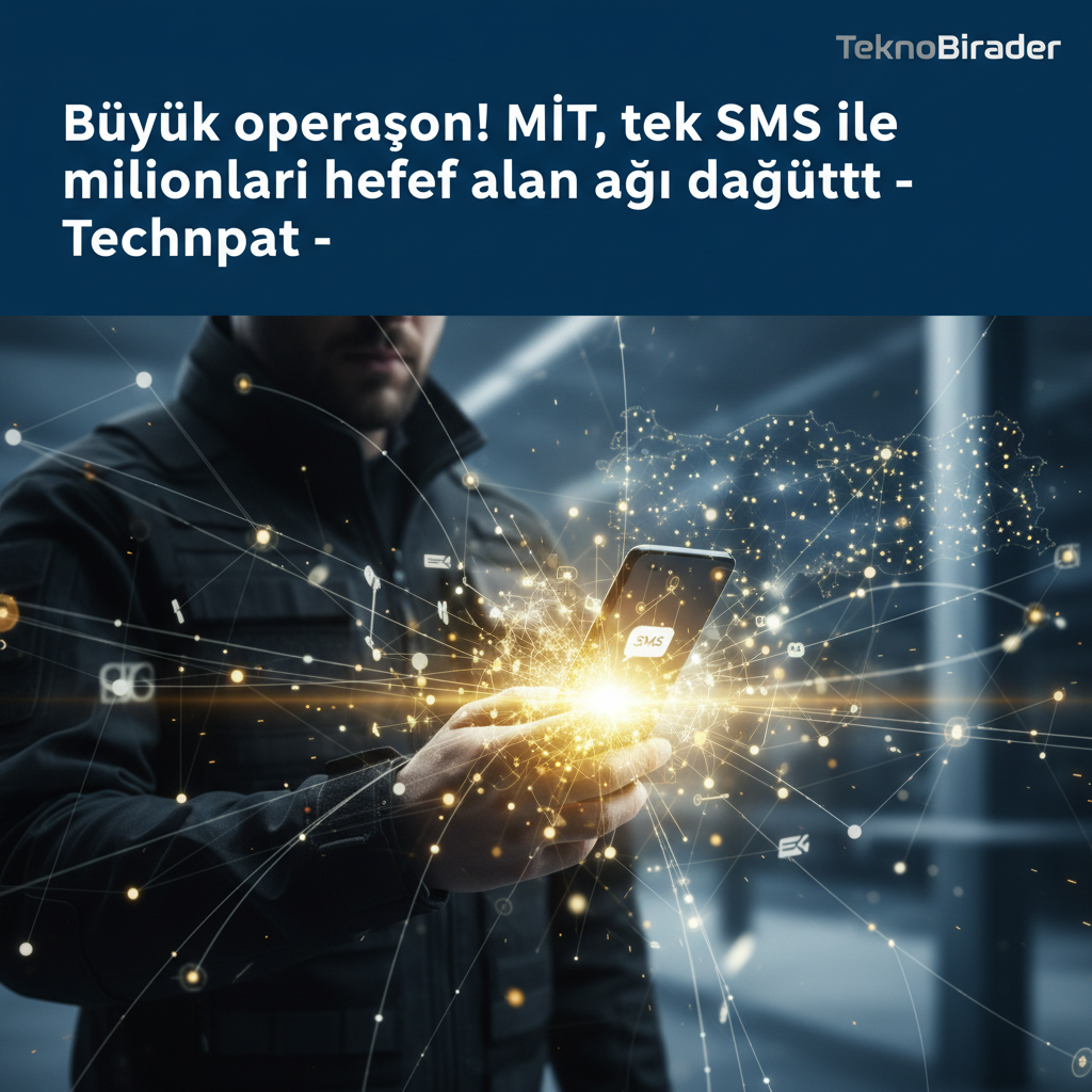 Büyük operasyon! MİT, tek SMS ile milyonları hedef alan ağı dağıttı – Technopat