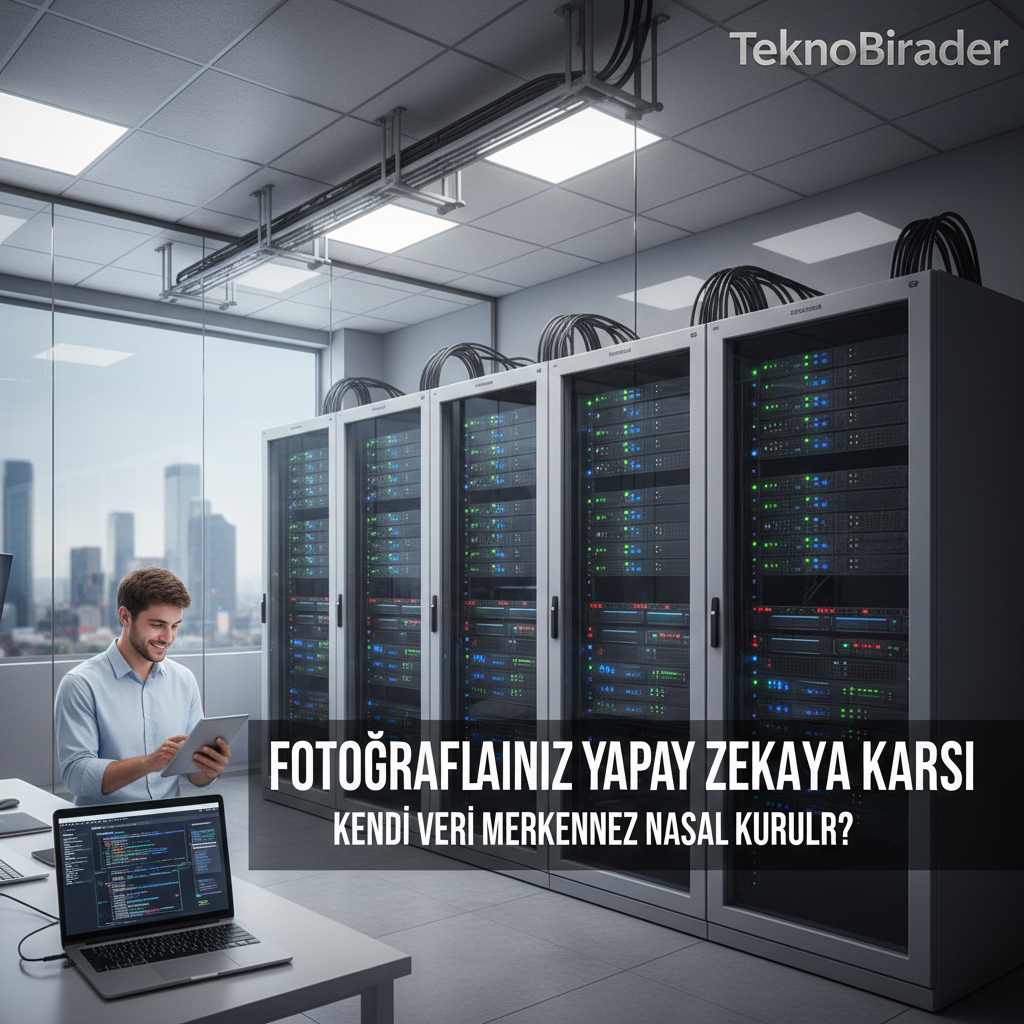 Fotoğraflarınız Yapay Zekaya Karşı: Kendi Veri Merkeziniz Nasıl Kurulur?