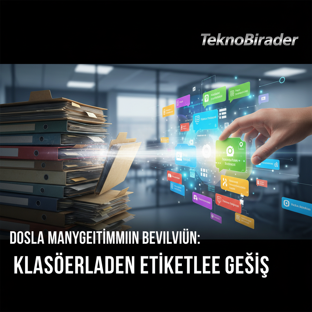 Dosya Yönetiminde Devrim: Klasörlerden Etiketlere Geçiş