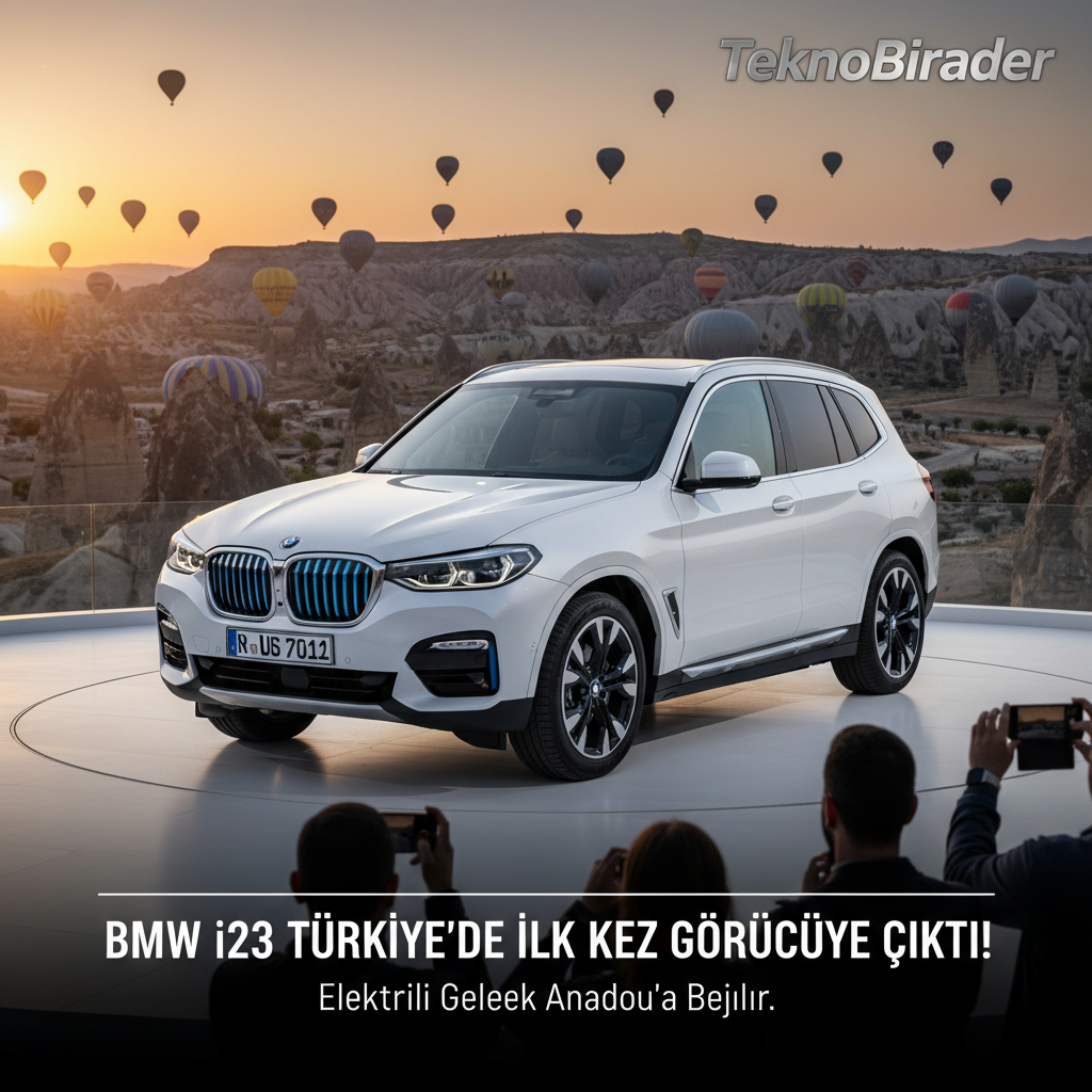 BMW iX3 Türkiye’de İlk Kez Görücüye Çıktı!
