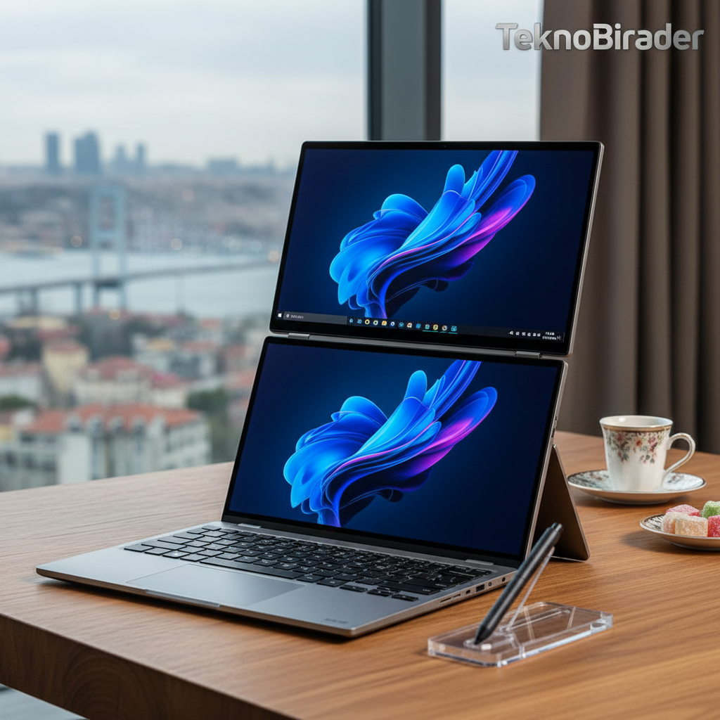 Çift Ekranlı ASUS Zenbook Duo Türkiye’de: Fiyatı Dudak Uçuklatıyor!