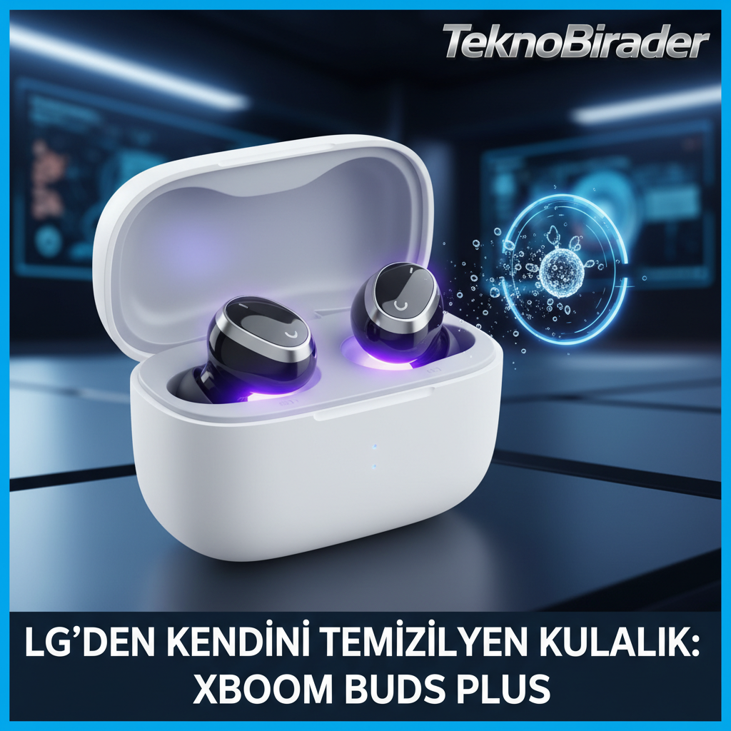 LG’den Kendini Temizleyen Kulaklık: Xboom Buds Plus
