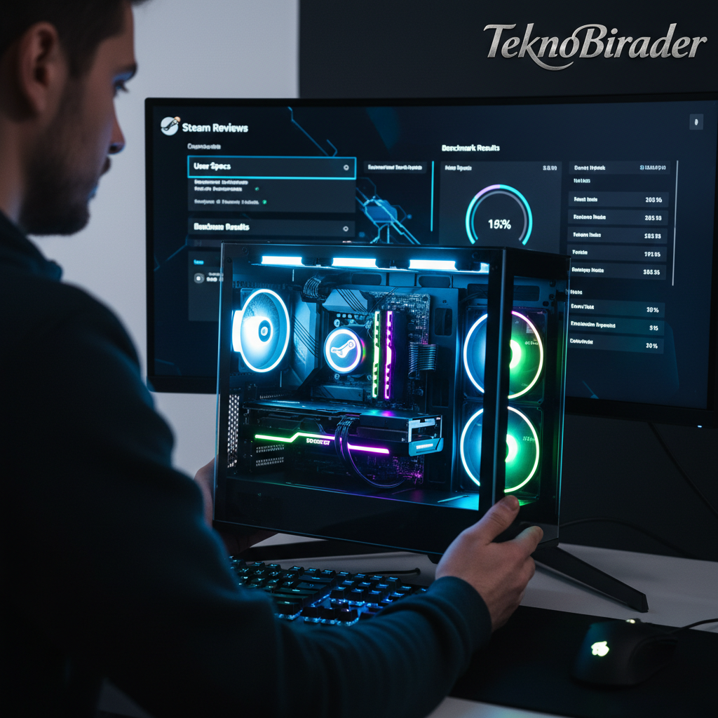 Steam İncelemelerinde Yeni Dönem: Kendi Donanımını Göster!