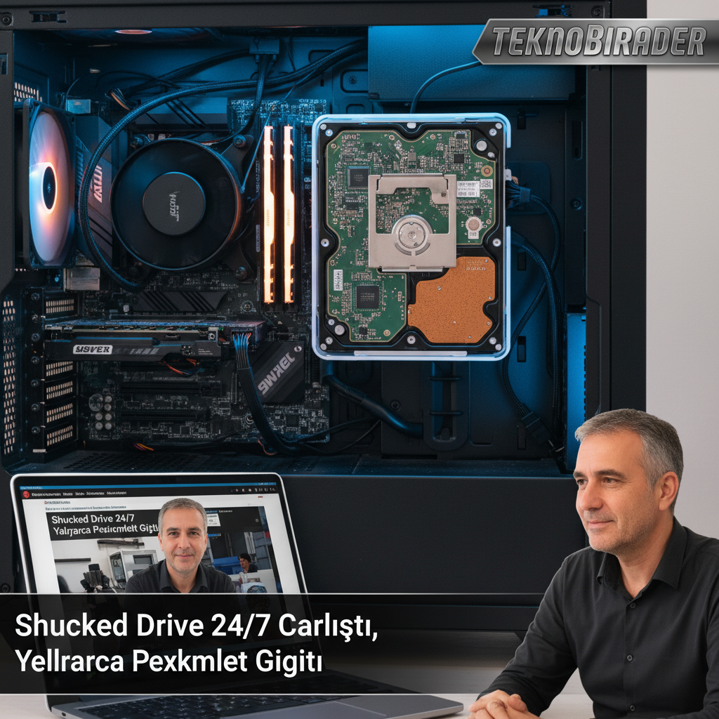 Shucked Drive 24/7 Çalıştı, Yıllarca Mükemmel Gitti: Gerçek Hikaye