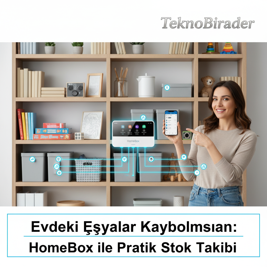 Evdeki Eşyalar Kaybolmasın: HomeBox ile Pratik Stok Takibi
