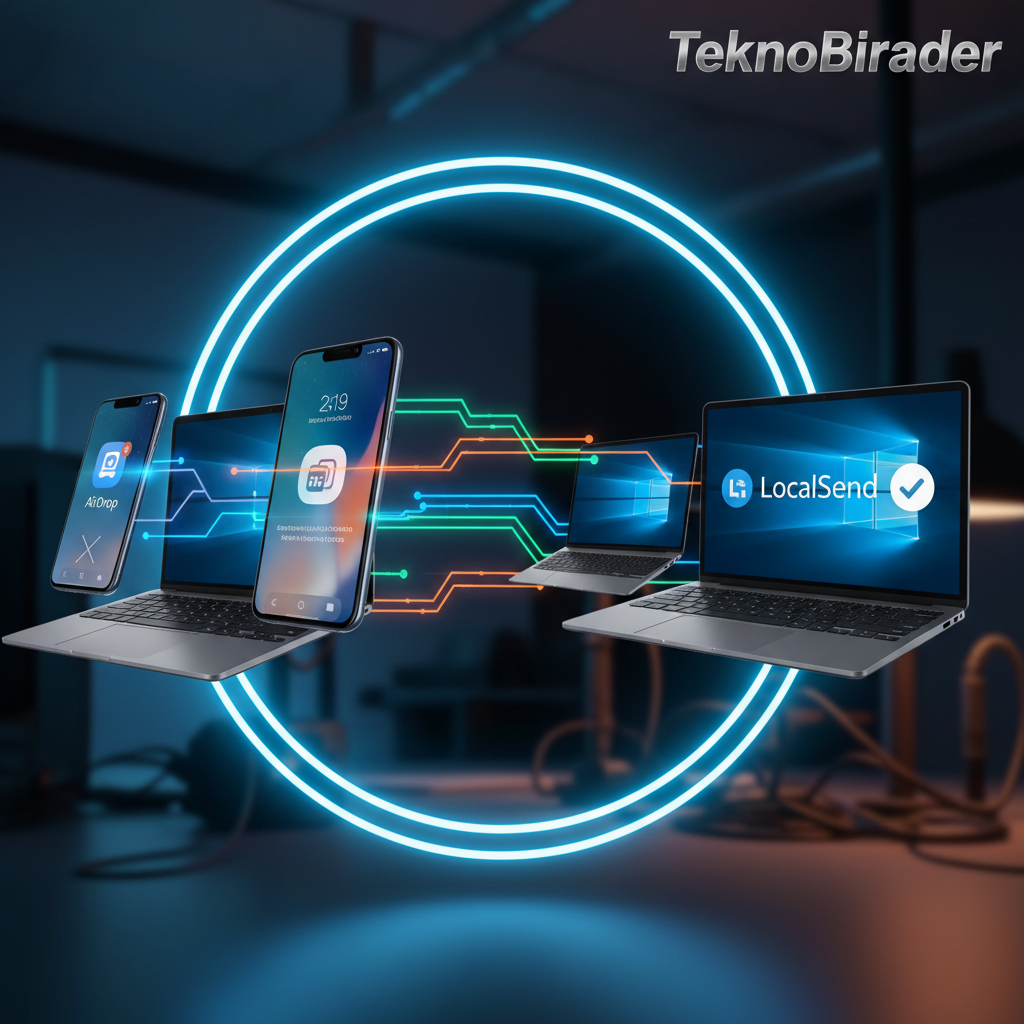 AirDrop’a Veda Edin: LocalSend ile Tüm Cihazlar Arasında Kolay Dosya Transferi
