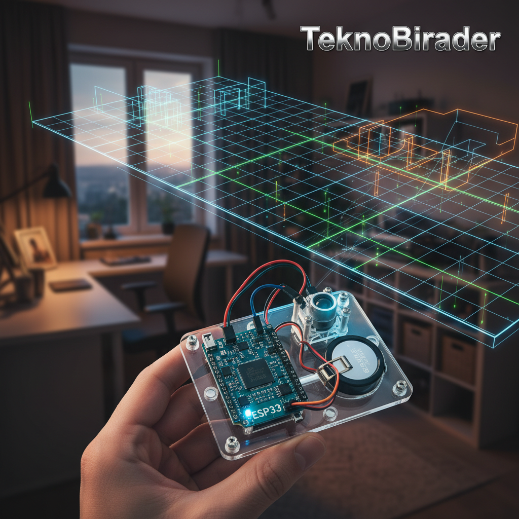 $30 ESP32 İle Evde Oda Haritalama Projesi