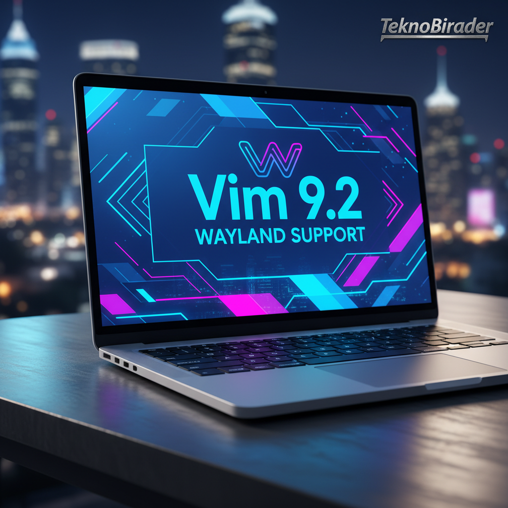 Vim 9.2 Wayland Desteğiyle Yenilendi!