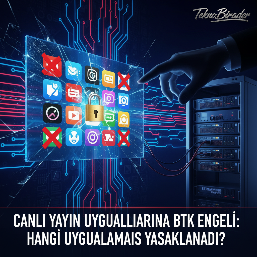Canlı Yayın Uygulamalarına BTK Engeli: Hangi Uygulamalar Yasaklandı?