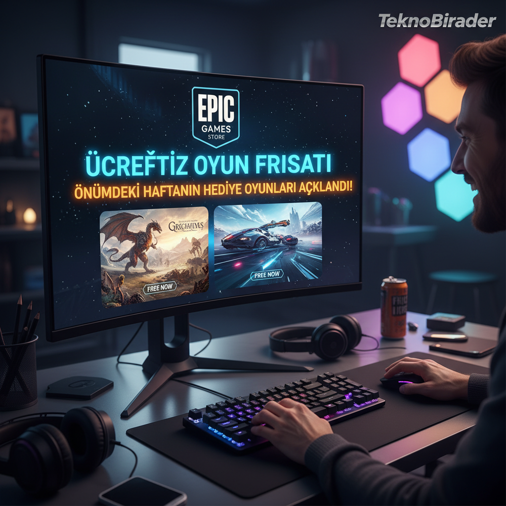 Epic Games Store’dan ÜCRETSİZ Oyun Fırsatı: Önümüzdeki Haftanın Hediye Oyunları Açıklandı!