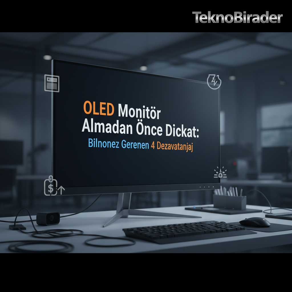 OLED Monitör Almadan Önce Dikkat: Bilmeniz Gereken 4 Dezavantaj