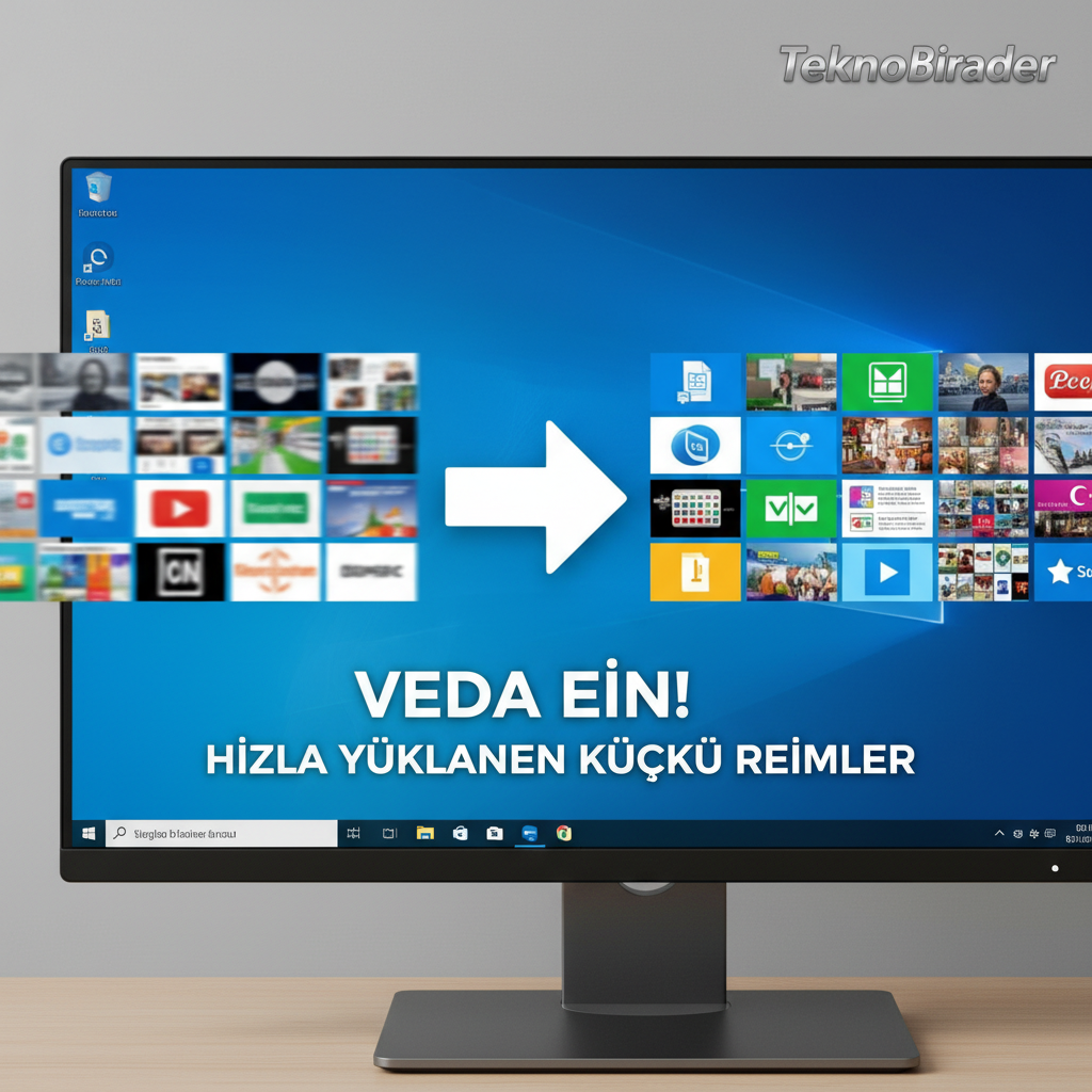 Windows’ta Yavaş Görüntülenen Küçük Resimlere Veda Edin!