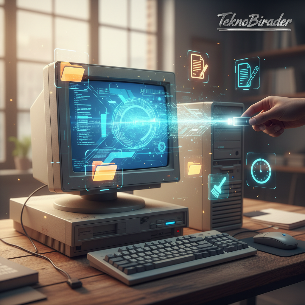 Eski Bilgisayarınıza Yeniden Can Verin: Kurtarıcı Dosya Yönetimi ve Temizlik Araçları