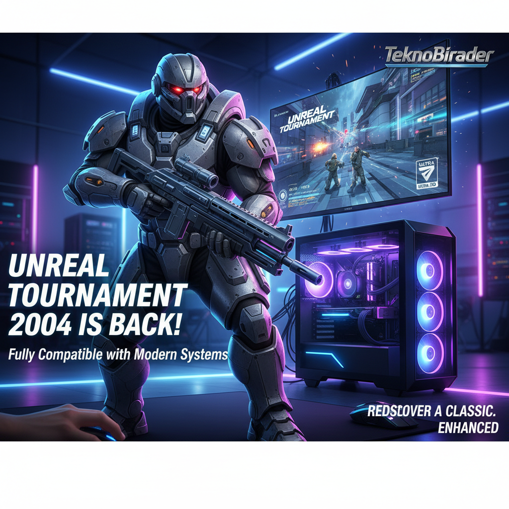 Unreal Tournament 2004 Yeniden Sahneye Çıktı: Modern Sistemlere Tam Uyum!