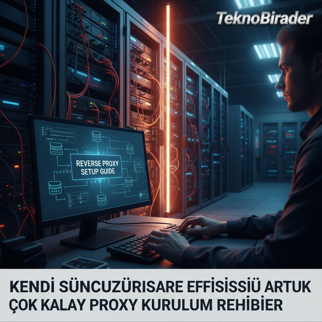 Kendi Sunucularınıza Erişim Artık Çok Kolay: Ters Proxy Kurulum Rehberi