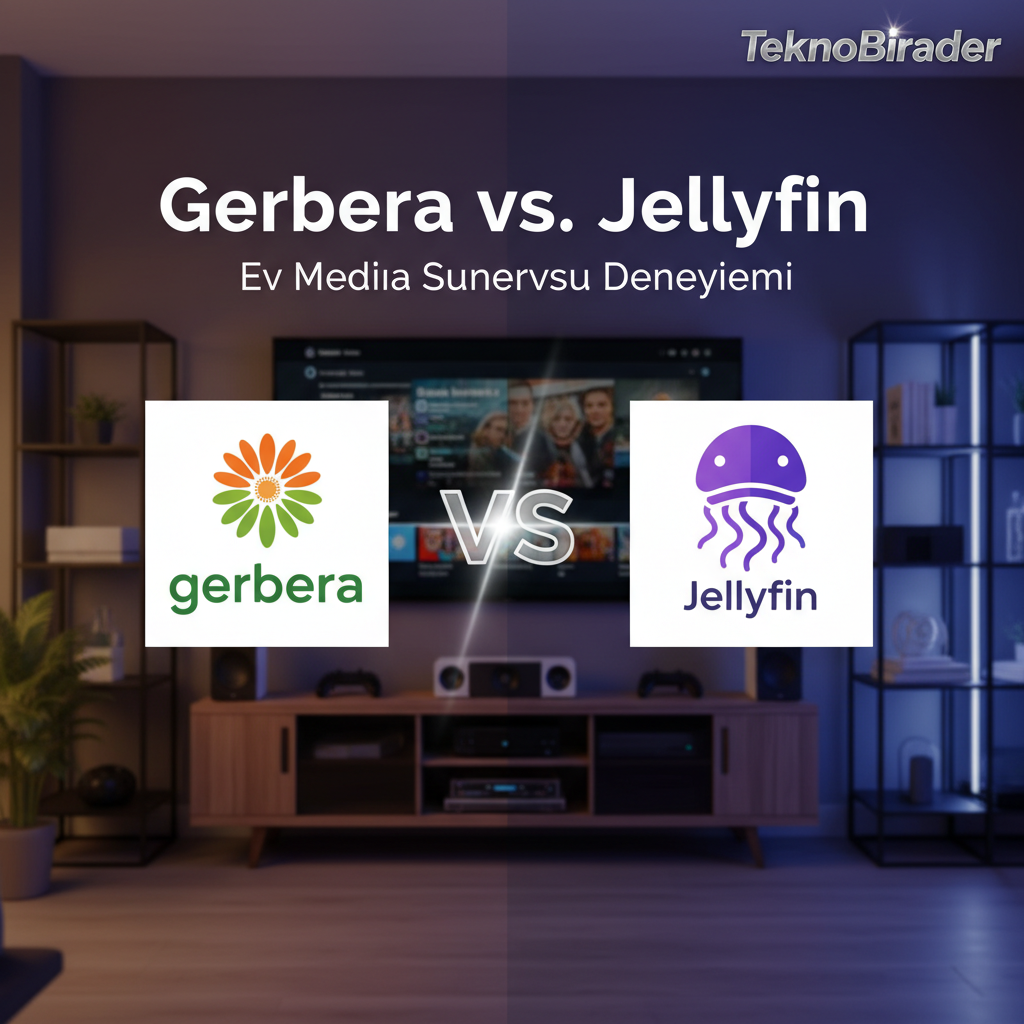 Gerbera vs. Jellyfin: Ev Medya Sunucusu Deneyimi