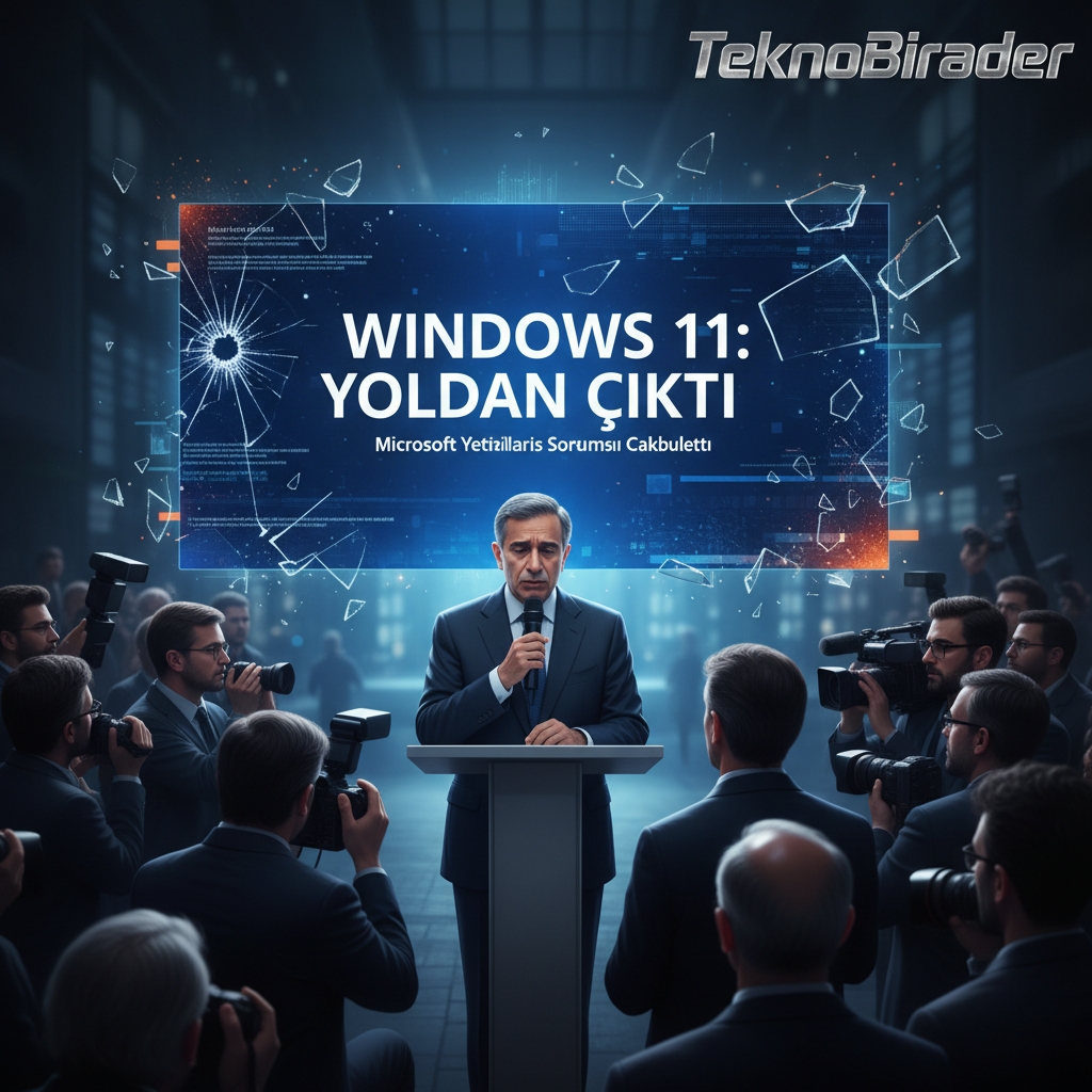 Microsoft Kabul Etti: Windows 11 Yoldan Çıktı!