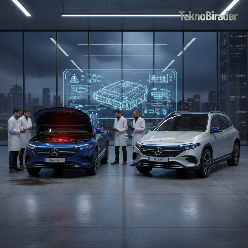 Mercedes EQA ve EQB Yangın Riski Nedeniyle Geri Çağrılıyor