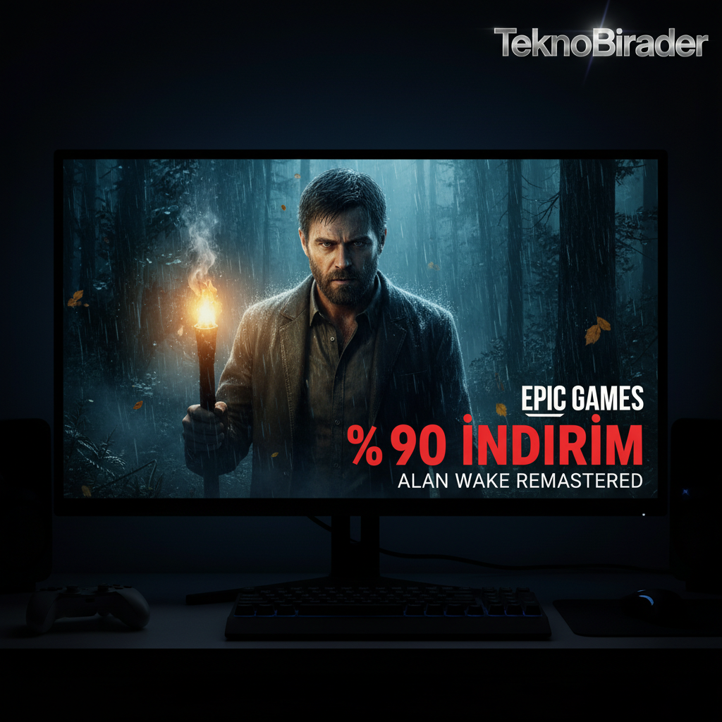 Alan Wake Epic Games’te Yüzde 90 İndirimle Kaçmaz!