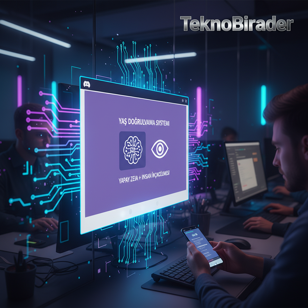 Discord’da Yaş Doğrulama Sistemi Başlıyor: Yapay Zeka ve İnsan İncelemesi Devrede