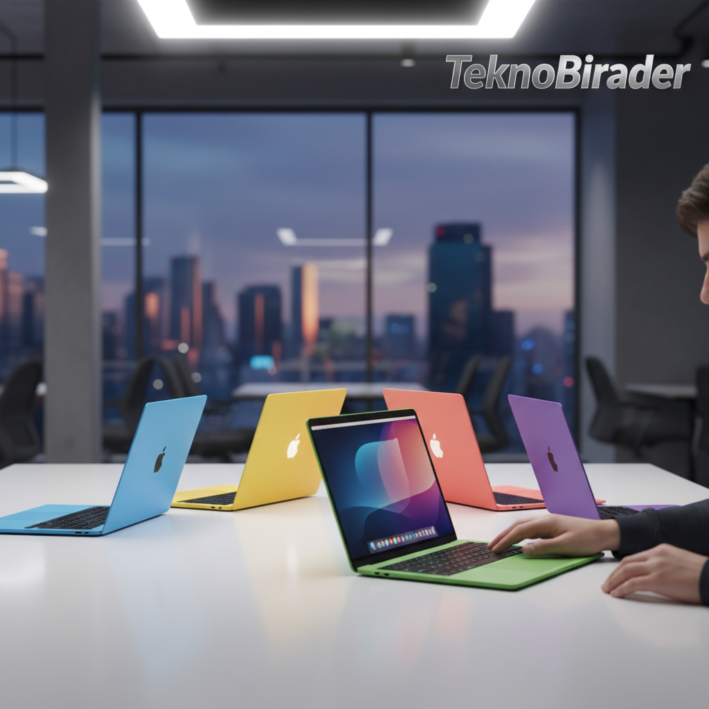 Rengarenk ve Uygun Fiyatlı Yeni MacBook Geliyor!
