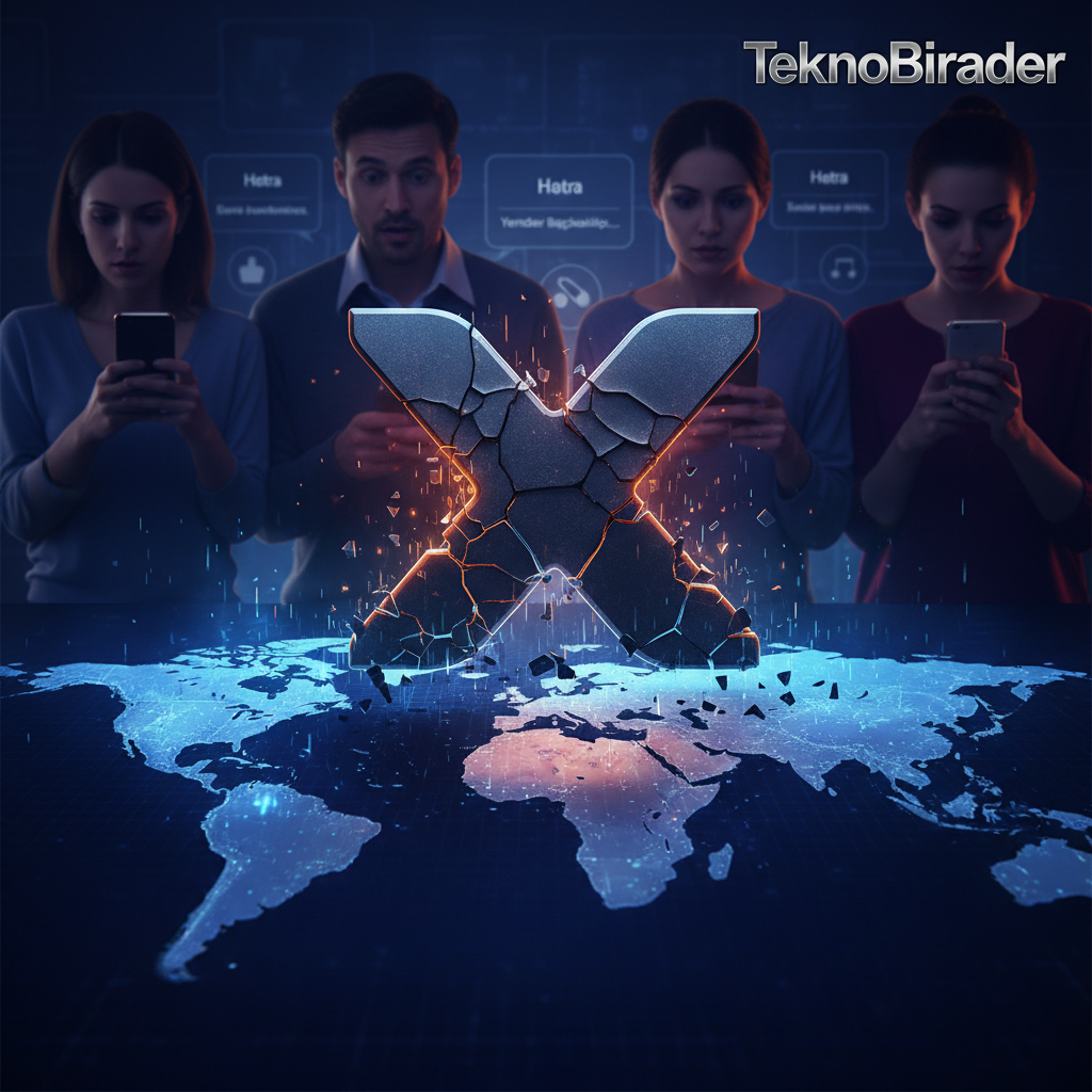 X (Twitter) Küresel Çapta Erişilemez Hale Geldi