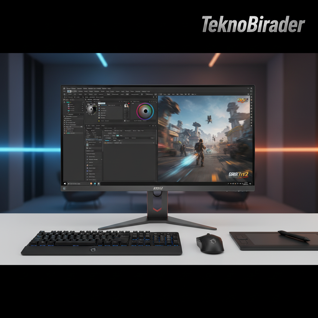 MSI PRO MP271A E2: Oyuncular ve Profesyoneller İçin 120Hz IPS Monitör