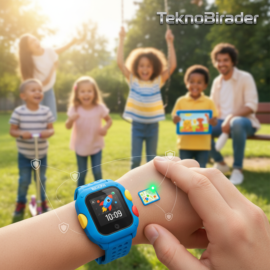 Bilicra Mini Akıllı Çocuk Saati: Güvenlik ve Eğlence Bir Arada