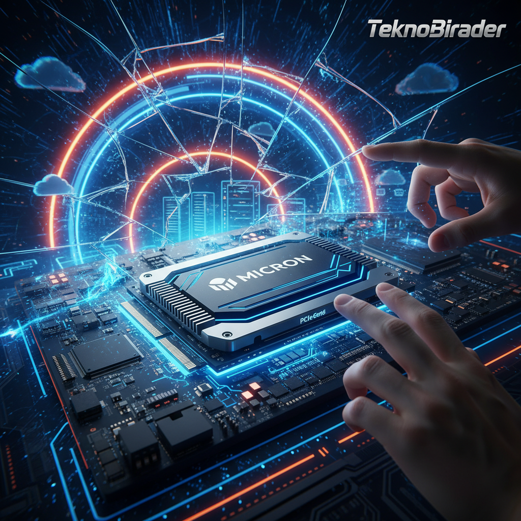 Micron PCIe Gen6 Teknolojisiyle Sınırları Zorluyor