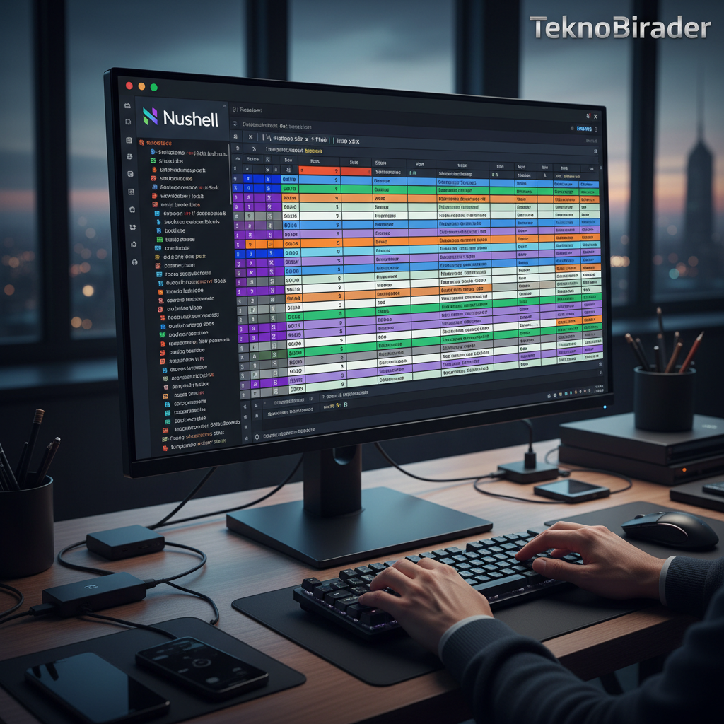 Terminali Hesap Tablosuna Dönüştüren Nushell Deneyimi
