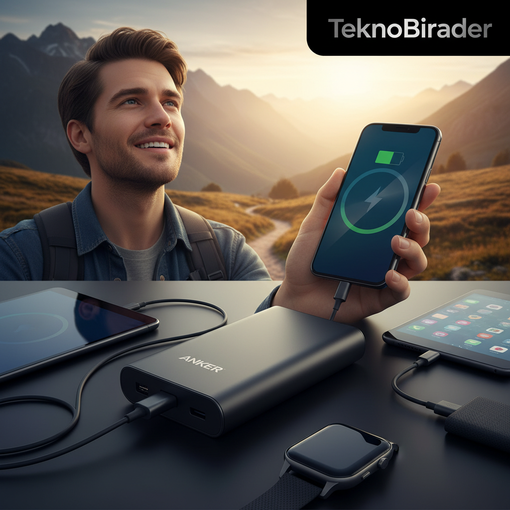 Anker Taşınabilir Şarj Aleti İle Pil Kaygısına Son!