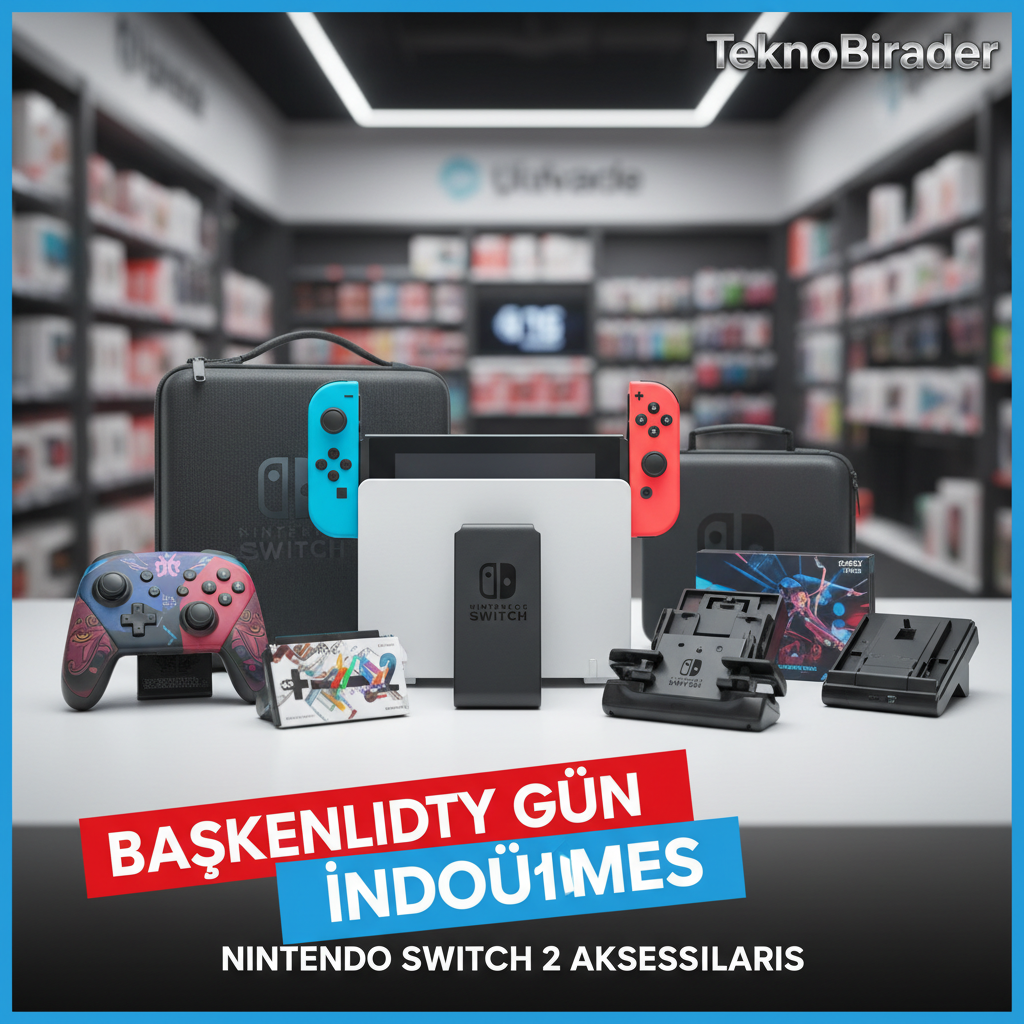 Nintendo Switch 2 Aksesuarlarında Başkanlık Günü İndirimleri!