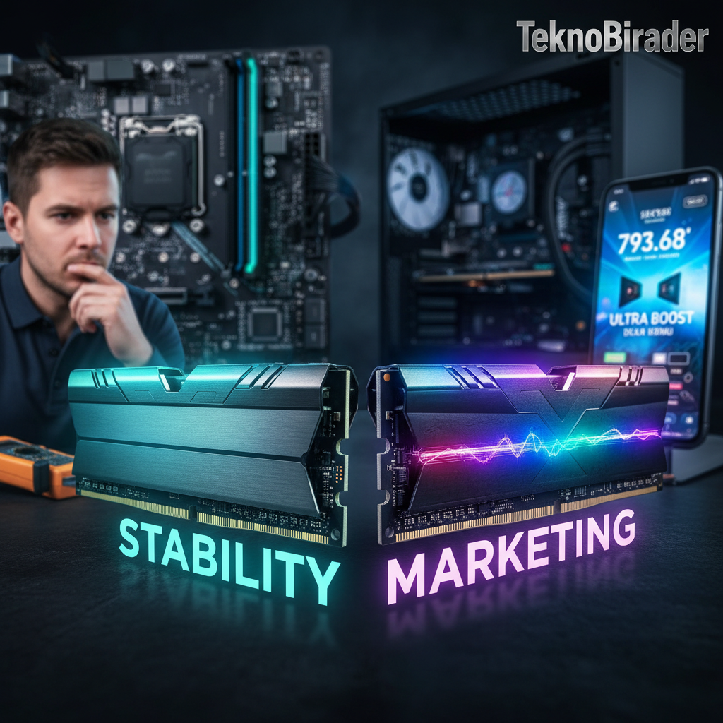 DDR5 RAM Alırken Yüksek Hız Aldanmacası: Stabilite Mi, Pazarlama Mı?