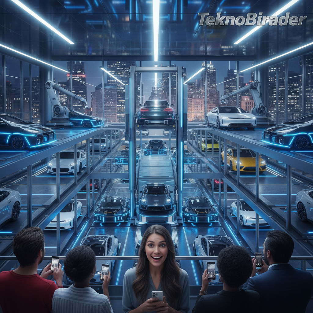 ABD’de Robotik Otopark Teknolojisi Devrim Yaratıyor