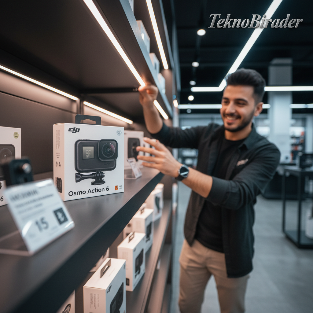 DJI Osmo Action 6 Türkiye’de Raflarda Yerini Aldı!